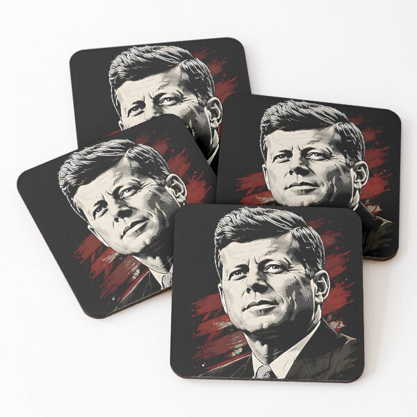 Item preview, John F. Kennedy Patriotic Portrait T-Shirt designed and sold by DealNest.