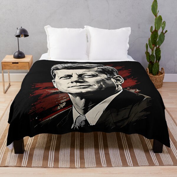 Item preview, John F. Kennedy Patriotic Portrait T-Shirt designed and sold by DealNest.