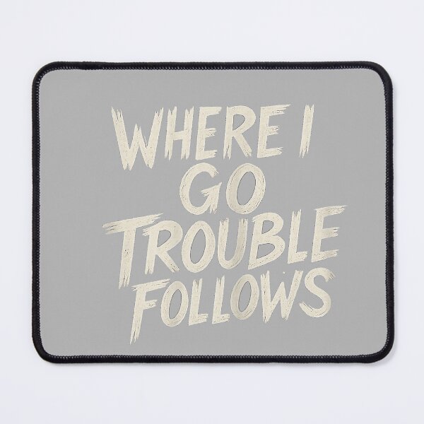 Item preview, Funny Couple Matching Where I Go Trouble Follows designed and sold by GreggRoss.