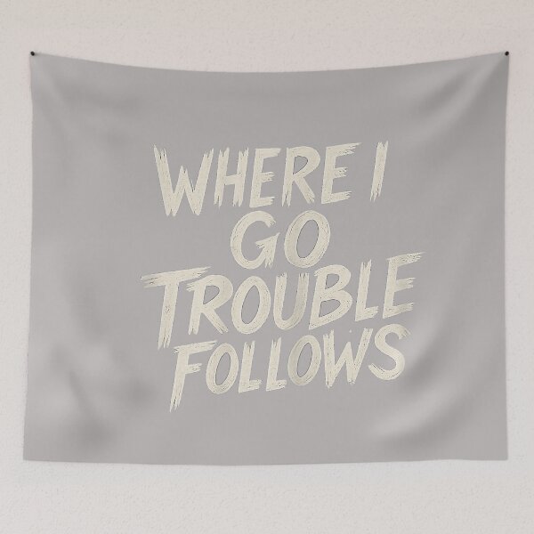 Item preview, Funny Couple Matching Where I Go Trouble Follows designed and sold by GreggRoss.
