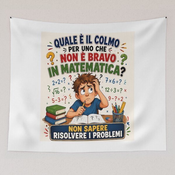 Item preview, Funny Math Joke – Solving Problems Cartoon designed and sold by RipantinaFantasy .