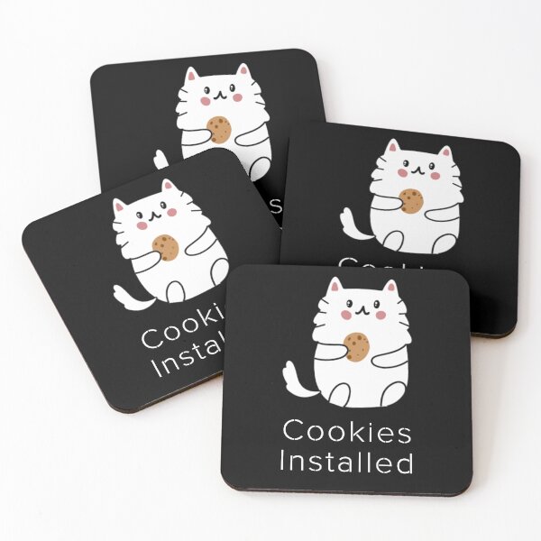 Item preview, Cookies Installed | Cat Operating System | Funny Christmas Cat designed and sold by ContigoART.