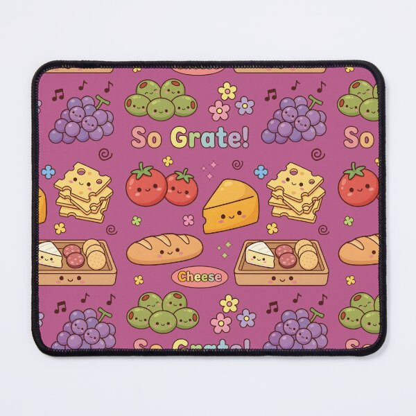 Item preview, Cheese Cute Pastel Seamless Pattern designed and sold by HowToCanadian.