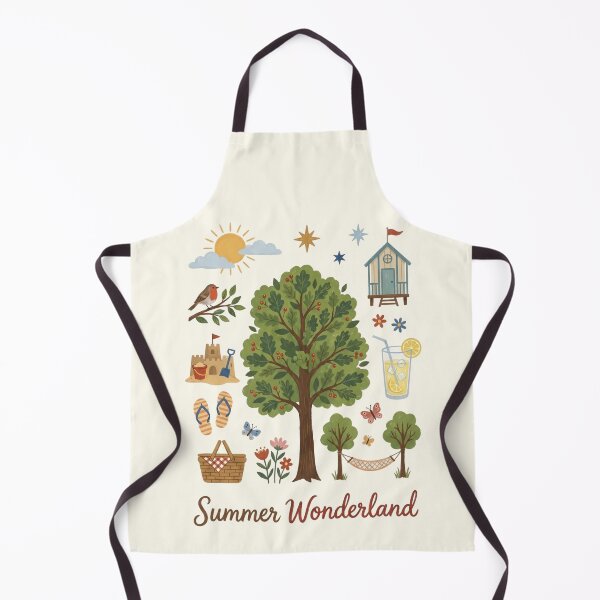 Item preview, Summer Wonderland - Sunny Beach & Vacation Illustration designed and sold by Pasteltone.