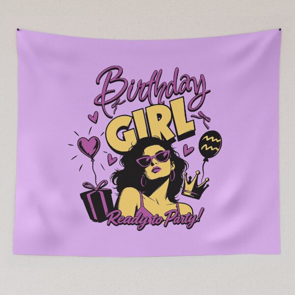 Item preview, Birthday Girl Ready to Party Cute 21st Birthday Outfit designed and sold by illeN-Art-World.