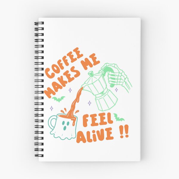 Item preview, Coffee Makes Me Feel Alive  designed and sold by wesdesignshop.