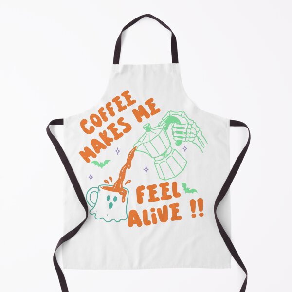 Item preview, Coffee Makes Me Feel Alive  designed and sold by wesdesignshop.