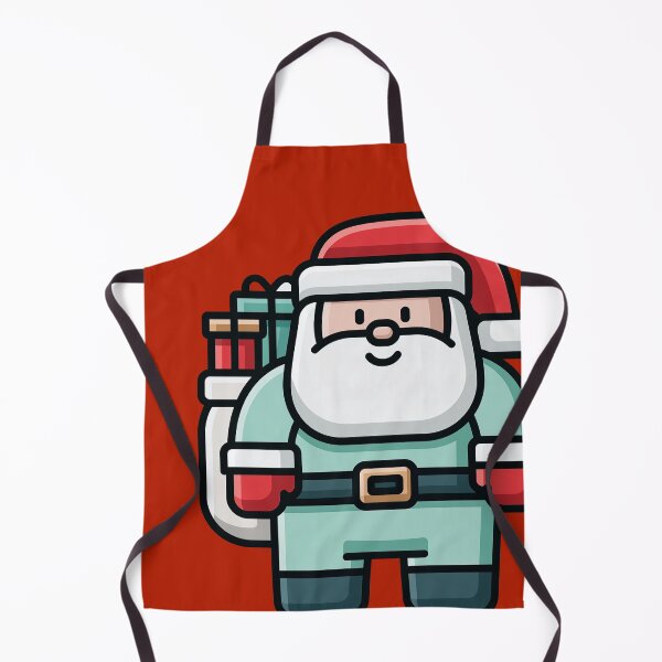 Item preview, Cute Mint Green Santa Claus Illustration designed and sold by colorful-white.