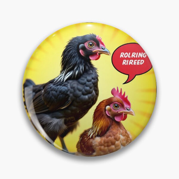 Item preview, Funny Talking Hens | Cute Chicken Cartoon with Silly Speech Bubble designed and sold by pbchan.