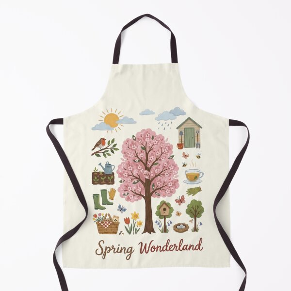 Item preview, Spring Wonderland - Cozy Floral & Nature Illustration designed and sold by Pasteltone.