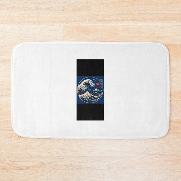 Item preview, Japanese Great Wave Mt Fuji Ocean Art designed and sold by Cristinafabian.