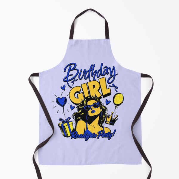 Item preview, Retro Birthday Girl Ready to Party Graphic Hoodie designed and sold by illeN-Art-World.