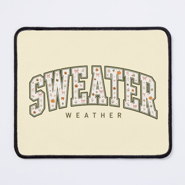 Item preview, Coquette Sweater Weather Floral Pumpkin Autumn Varsity Letters designed and sold by Yellowriversss.