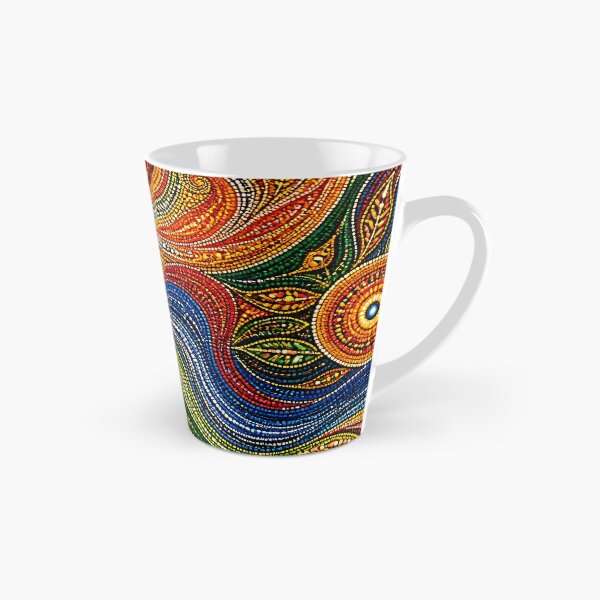 Item preview, Aboriginal Inspired Dot Art - Dreamy Swirls Pattern designed and sold by GrinGalore.