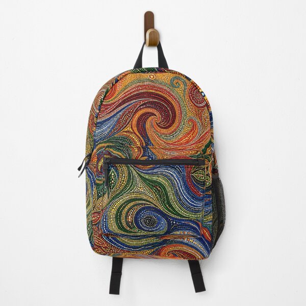Item preview, Aboriginal Inspired Dot Art - Dreamy Swirls Pattern designed and sold by GrinGalore.