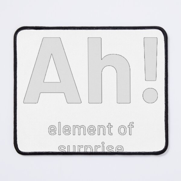 Item preview, Ah Element Of Surprise Blue designed and sold by WhiteRave.