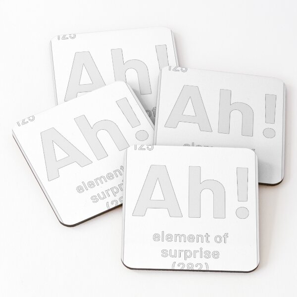 Item preview, Ah Element Of Surprise Blue designed and sold by WhiteRave.