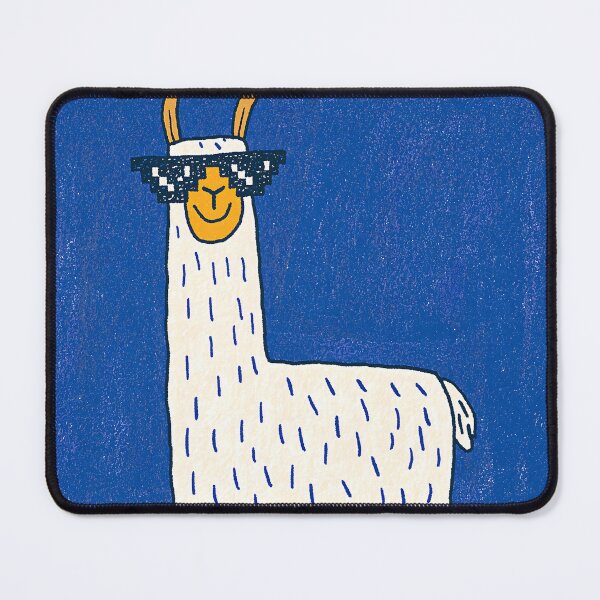 Item preview, Stylish Llama with Sunglasses and Fun Text Design designed and sold by Artessie.