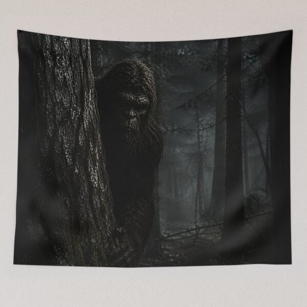 Item preview, CRYPTIDS - Sasquatch Lurking designed and sold by MetusArt.