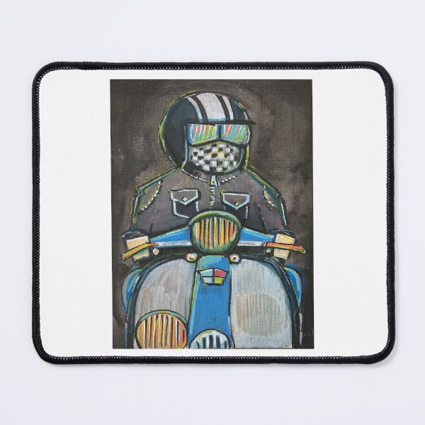 Item preview, Classic Scooter | Vintage Scooter Riders | Retro Mod Inspired Art designed and sold by GWARTGB.