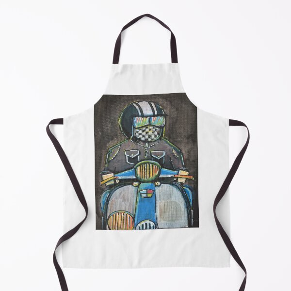 Item preview, Classic Scooter | Vintage Scooter Riders | Retro Mod Inspired Art designed and sold by GWARTGB.