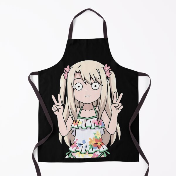 Item preview, Illyasviel Von Einzbern Fate Stay Night Floral Peace Pose designed and sold by earlobejerk.