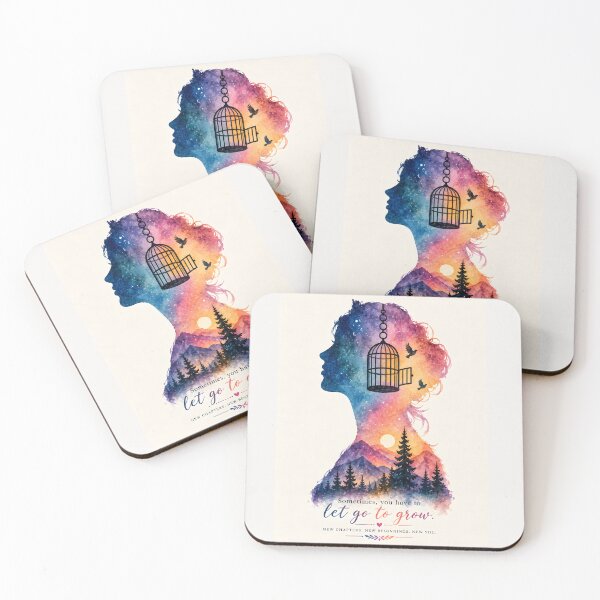 Item preview, Let Go To Grow Watercolor Art designed and sold by loukaidigitals.