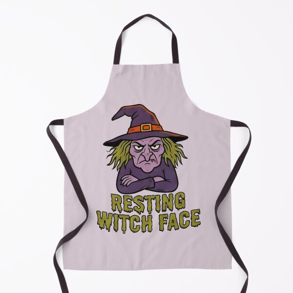Item preview, Resting Witch Face Grumpy Witch Hat Funny Halloween Graphic designed and sold by BKSARYLIFE.