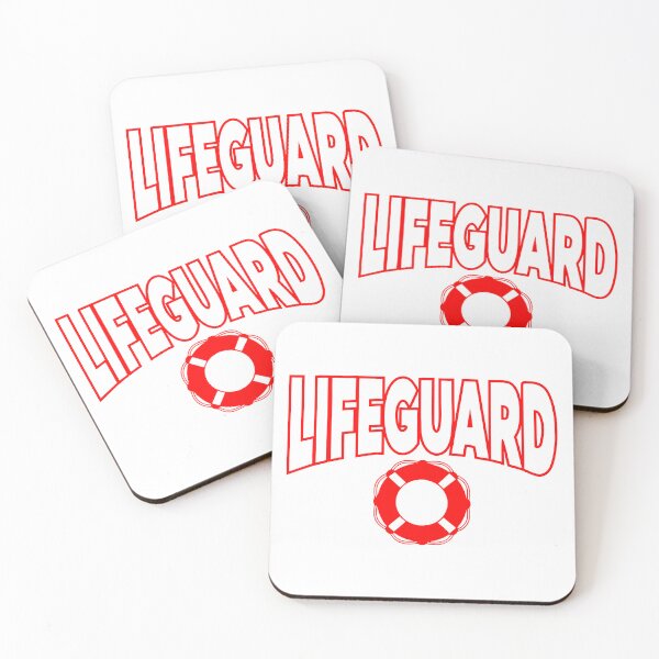 Item preview, Lifeguard Red & White Beach Uniform designed and sold by Colorfulman.