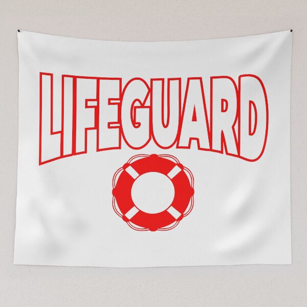Item preview, Lifeguard Red & White Beach Uniform designed and sold by Colorfulman.