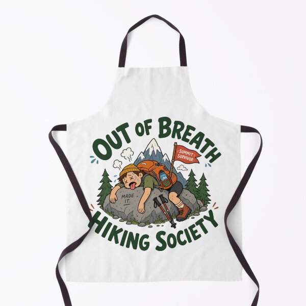 Item preview, Midlife Hiking Friends Retro Trail Club Design designed and sold by JansenGS.