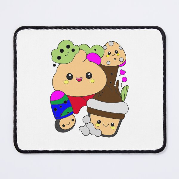 Item preview, Cute Kawaii Doodle Characters of Food and Mushrooms designed and sold by yornimaalfana15.