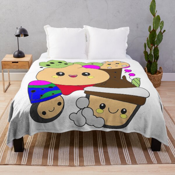 Item preview, Cute Kawaii Doodle Characters of Food and Mushrooms designed and sold by yornimaalfana15.