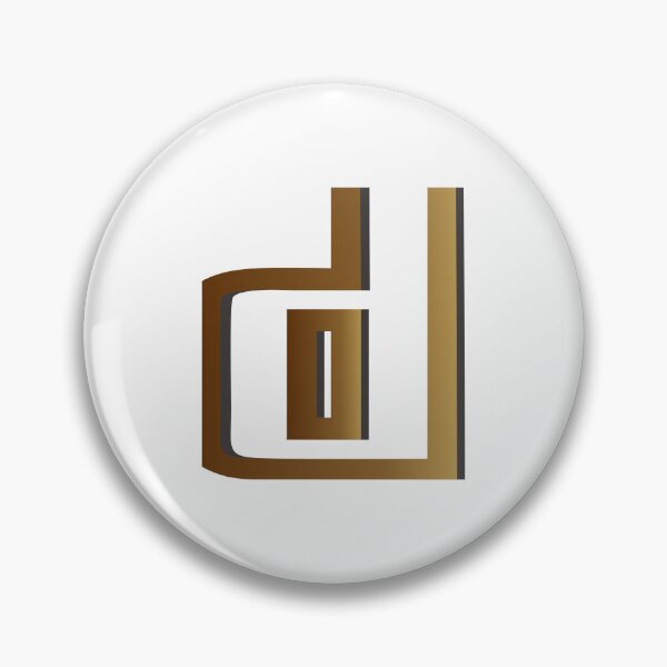 Item preview, Dalova Gida Golden Monogram D Logo designed and sold by liohfre.