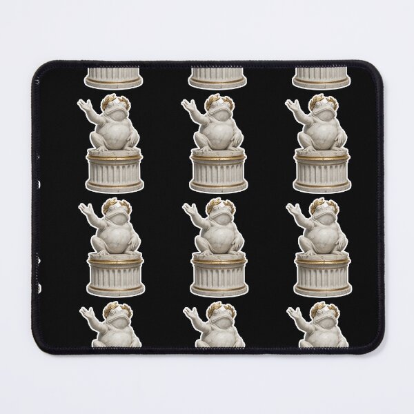 Item preview, Divine Frog Emperor – Classical Marble Statue designed and sold by Arrow2025.