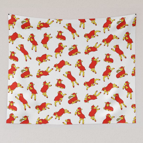 Item preview, Fire Goat pattern designed and sold by Tprika.
