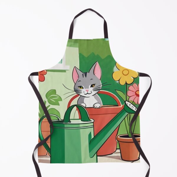 Item preview, Illustration - Stylized Domestic Feline, Colorful Bucolic Scene designed and sold by World-Pets.
