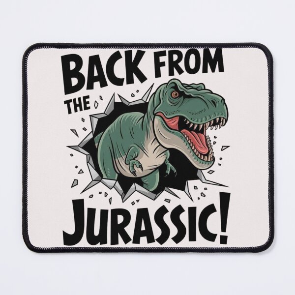 Item preview, Back From the Jurassic dinosaur Design | Funny Fantasy Dinosaur Graphic designed and sold by RajDeals.