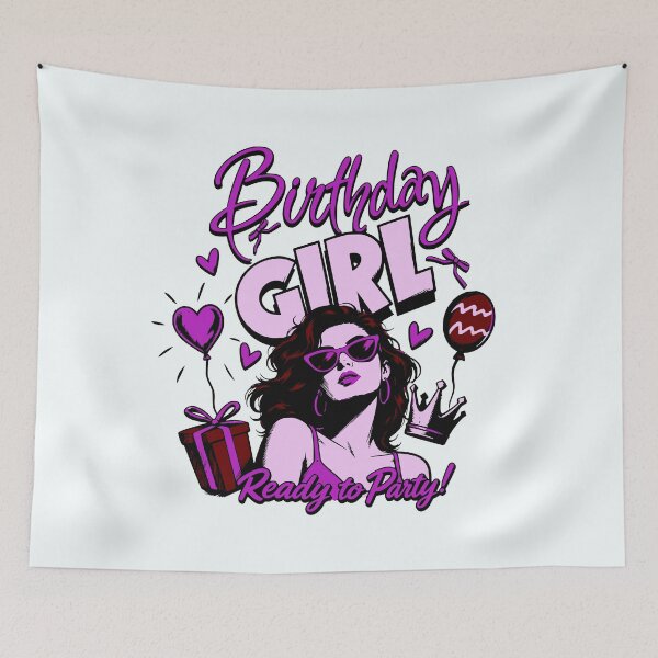 Item preview, Birthday Girl Ready to Party Sweet 16 Bachelorette Gift designed and sold by illeN-Art-World.