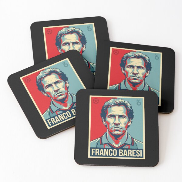 Item preview, Franco Baresi Hope Style Retro Poster Art designed and sold by MarinRosito.