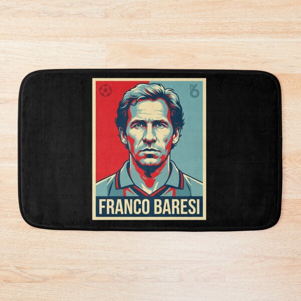 Item preview, Franco Baresi Hope Style Retro Poster Art designed and sold by MarinRosito.