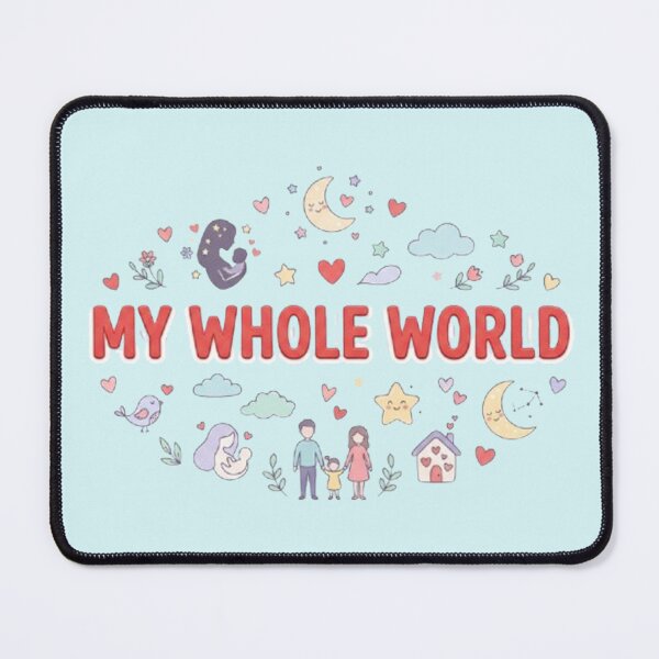 Item preview, New Birthday My Whole World Emotional Parents Version Sticker designed and sold by Love & Papercraft ⭐️⭐️⭐️.