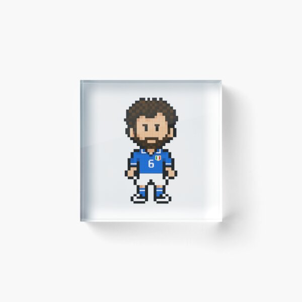 Item preview, Franco Baresi Pixel Style designed and sold by MarinRosito.