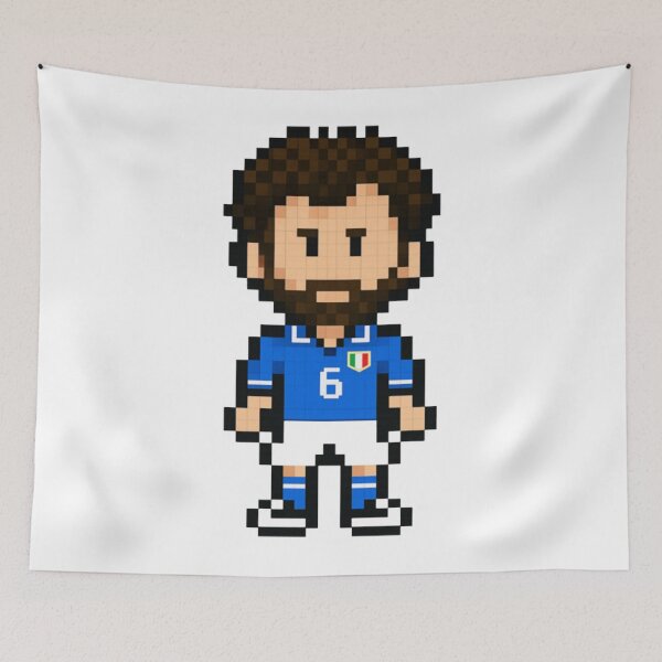 Item preview, Franco Baresi Pixel Style designed and sold by MarinRosito.