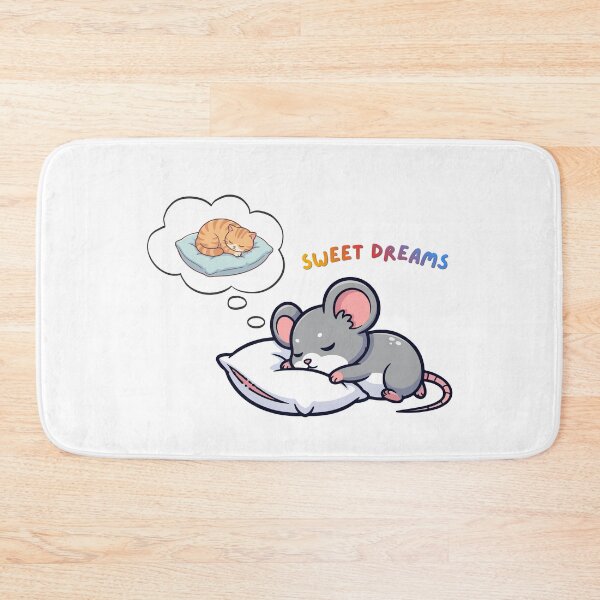 Item preview, Sweet Dreams Cute Sleeping Mouse designed and sold by Mazza-mazza.