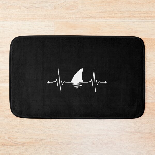 Item preview, Shark Heartbeat Ocean Lover Marine Life Fan designed and sold by PopStars1993.