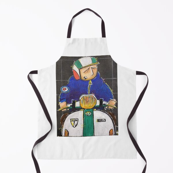 Item preview, Classic Scooter | Vintage Scooter Riders | Retro Mod Inspired Art designed and sold by GWARTGB.