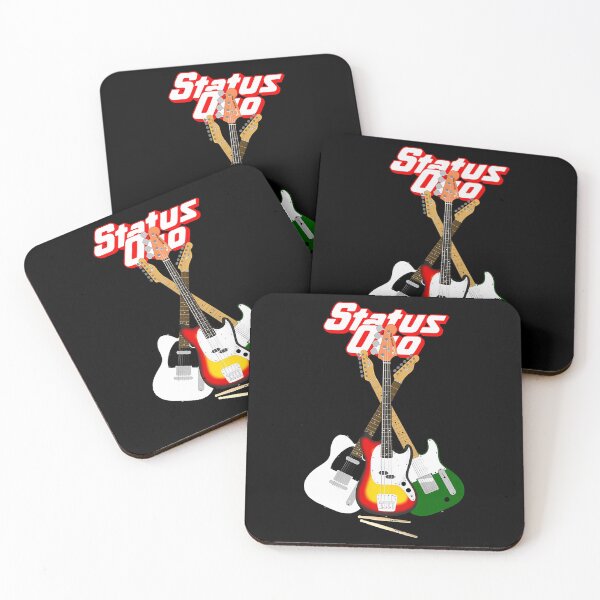 Item preview, Status Quo Cross Guitars and Drumsticks designed and sold by HipolitoStehr.