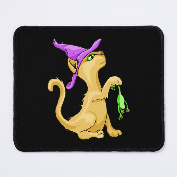 Item preview, Cat Witch Cute Magical Sorcerer Yellow Kitten Graphic designed and sold by macpeterse.
