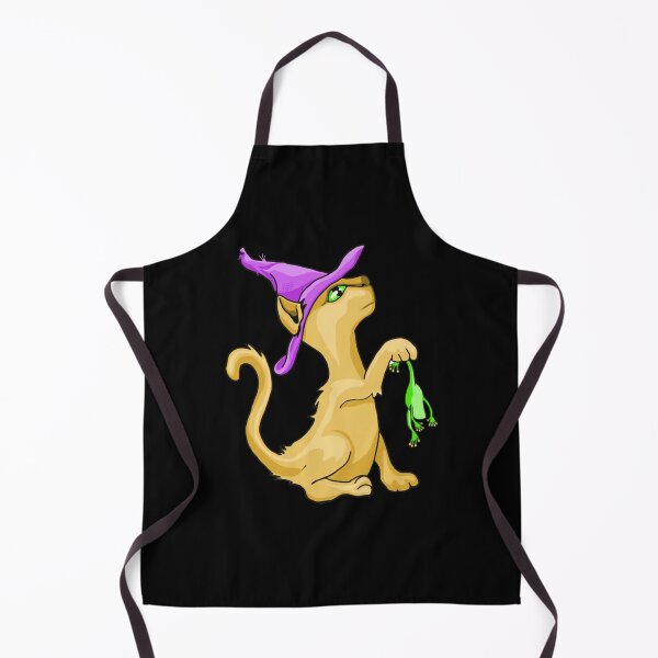 Item preview, Cat Witch Cute Magical Sorcerer Yellow Kitten Graphic designed and sold by macpeterse.